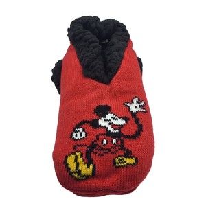 Mickey Wiggly Arm Fleece-Lined Slipper Socks Disney Snuggle Toes